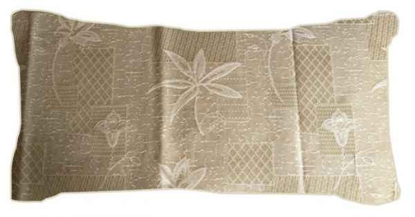 Capa para Almofada 30cm x 50cm Chenile Palmeira Bege