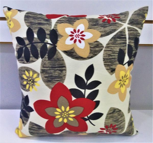 Capa para Almofada Mod. X-Floral Vermelho