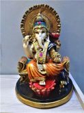 Estátua Ganesha Laranja