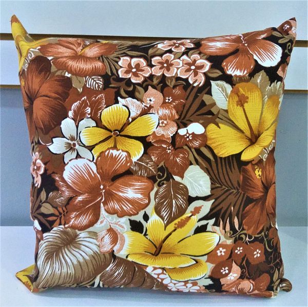 Capa para Almofada Mod. Caqui Flores