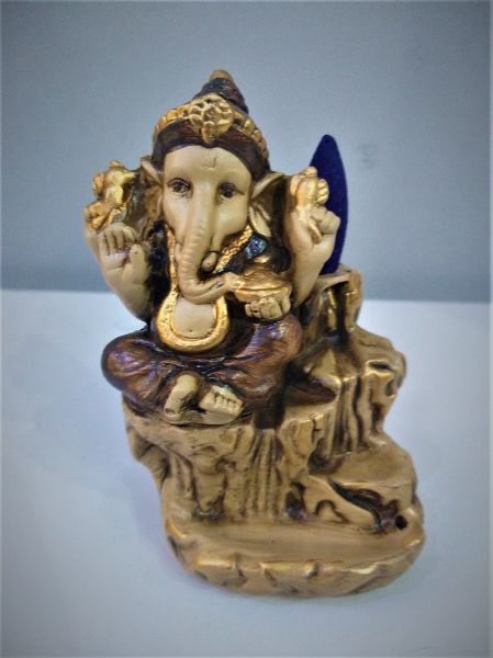 Incensário Ganesha em Cascata